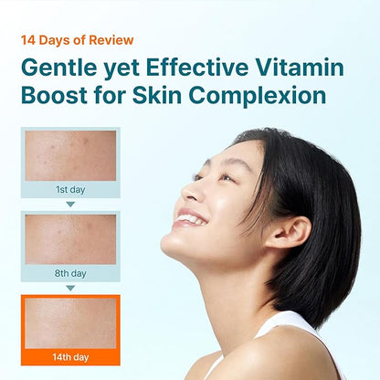 DearKlairs Ultimate Kit for Revitalizing Dull Skin, 2 Step Freshly Juiced vitamin Set, a mild and effective vitamin care routine