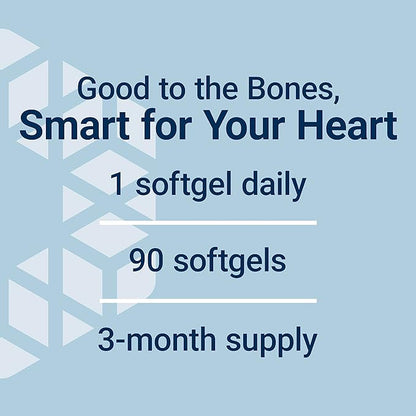 Life Extension Super K, Vitamin K1, Vitamin K2 mk-7, Vitamin K2 mk-4, Vitamin C, Bone/Heart/arterial Health, 3-Month Supply, Gluten-Free, 1 Daily, Non-GMO, 90 softgels (Pack of 2)