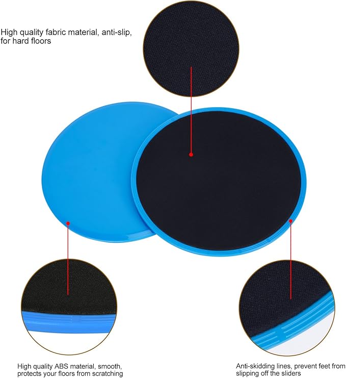 Gliding Discs Core Sliders Exercise Sliders 4 Pack