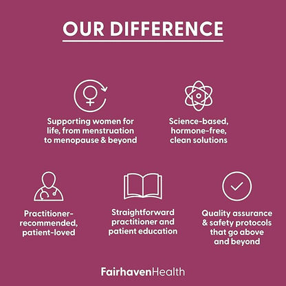 Fairhaven Health FH Pro for Women | Premium Fertility Supplement for Women | Cycle Regularity and Egg Quality for Her | Female Multivitamin for Conception Support | 180 Capsules | 1 Month Supply