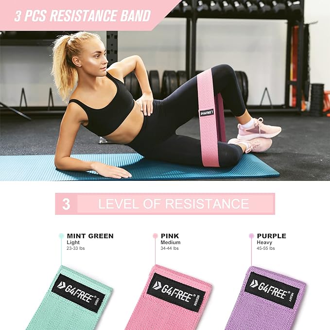 G4Free 7pcs Barbell Pad Set for Squat 2 Gym 3 Hip