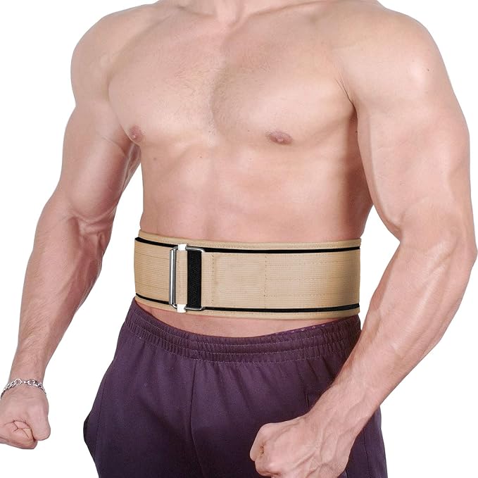 IBRO Quick Locking Premium Weight Lifting Belt - Powerlifting 4 Inch