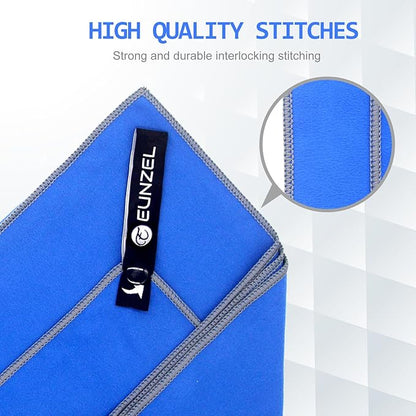 Eunzel Quick Dry Camping Towel 3 Size 1 Pack,Fast