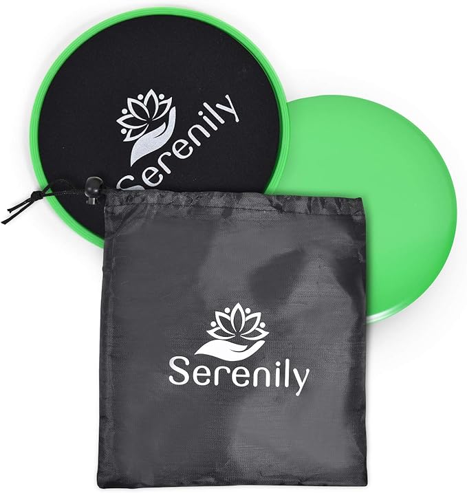 Serenily Sliders for Working Out - Core Exercise Sliders 2 Dual