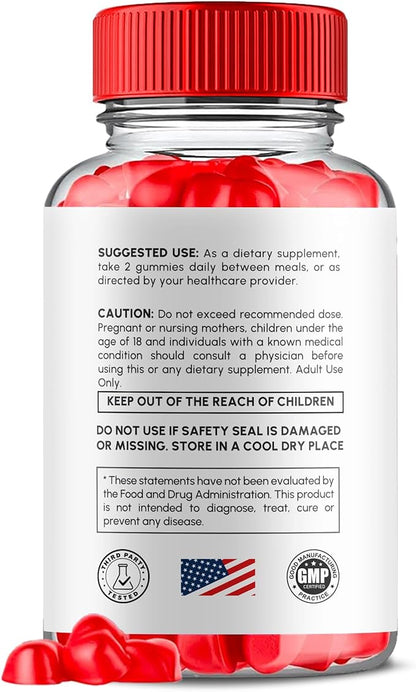 Vital Grow XL Gummies, Vital Grow XL Advanced Performance and Overall Daily Health Support Supplement, VitalGrow XL Maximum Strength 1000mg Wellness Supplement Formula (60 Gummies)
