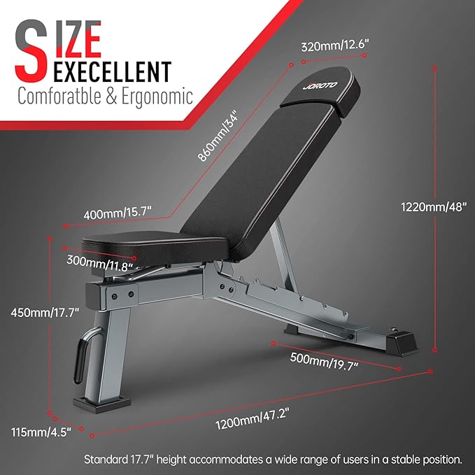 JOROTO Weight Bench