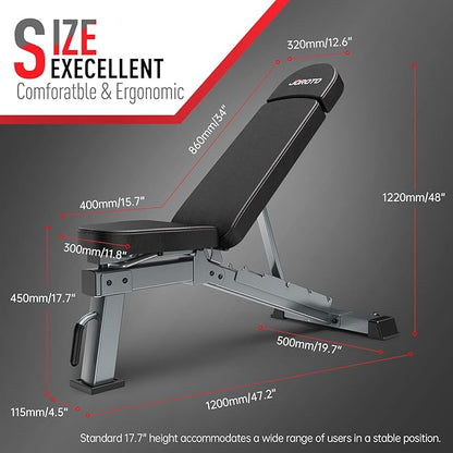 JOROTO Weight Bench