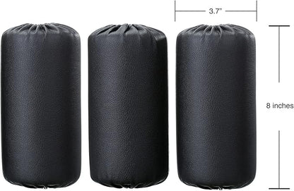 Foam Foot Pads Rollers Set (8"x4"x20mm) for Home 1 Inch (3 Pack)