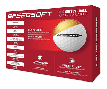 TaylorMade Golf Speed Soft Ink Golf Balls