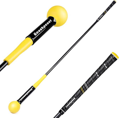 Golf Swing Trainer, Golf Warm-Up Stick for Improve Strength Tempo Balance and Flexibility, Golf Training Aid Ideal for Indoor and Outdoor Practice