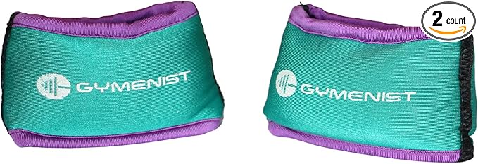GYMENIST Wrist Weights Running Stylish Bracelet Pair of Weights Set of 2 Jogging Cardio Weight to Strengthen The Hands Forearm