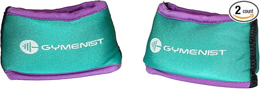 GYMENIST Wrist Weights Running Stylish Bracelet Pair of Weights Set of 2 Jogging Cardio Weight to Strengthen The Hands Forearm
