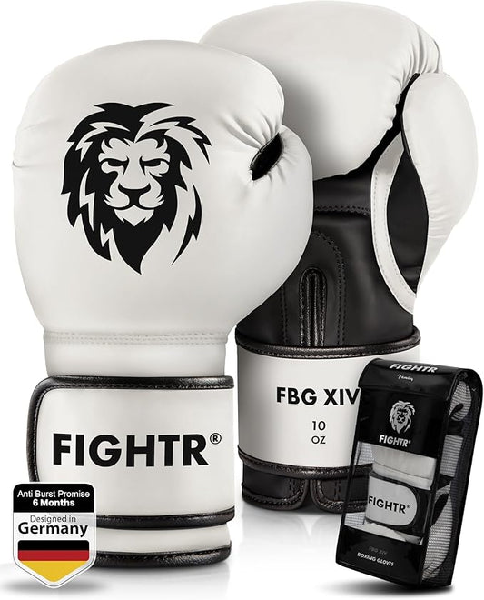 FIGHTR® Boxing Gloves - Maximum Protection & Stability | Boxing Gloves for Boxing, MMA, Muay Thai & Kickboxing | Sizes 8-16 oz, Includes Carry Bag