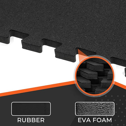SUPERJARE 0.4'' Thick 12 Pcs 48 Sq Ft