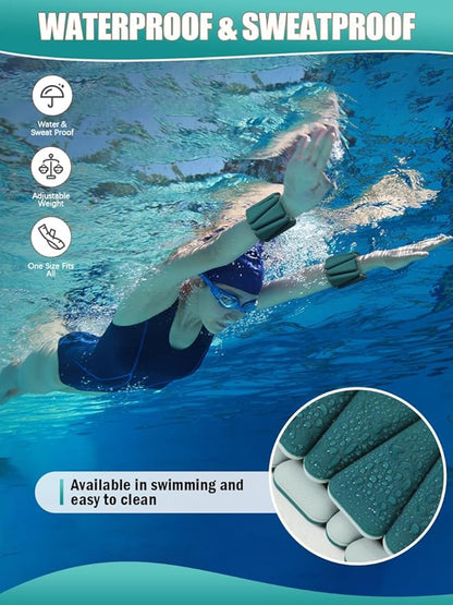 Wrist Ankle Weights Adjustable Training Intensity for Strength 2