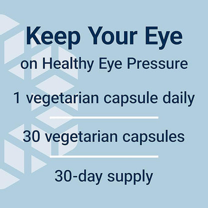 Life Extension Eye Pressure Support with Mirtogenol - Eye Health Supplement for Healthy Eye Pressure - with French Maritime Pine bark – Gluten-Free, Vegetarian, Non-GMO - 30 Capsules