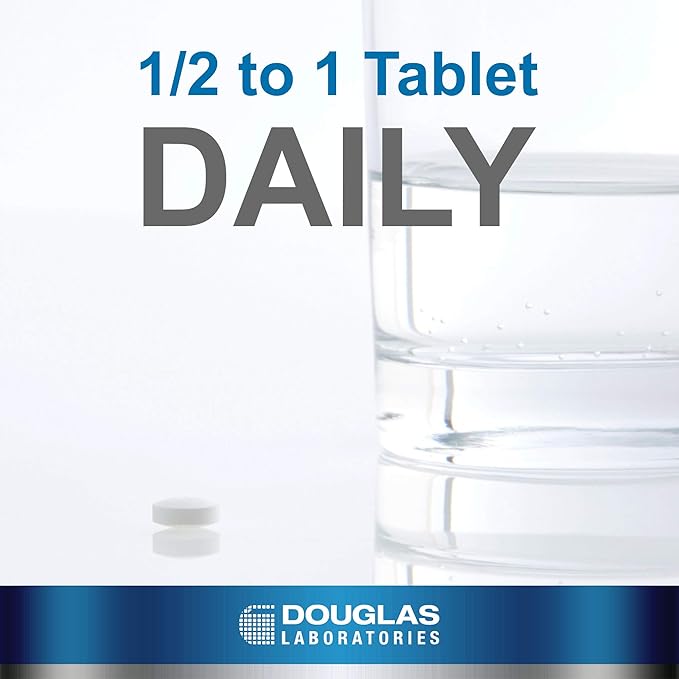 Douglas Laboratories DHEA 25 mg Dissolvable Tablets | Supports Immune Health, Brain, Bones, Metabolism and Lean Body Mass* | 120 Tablets