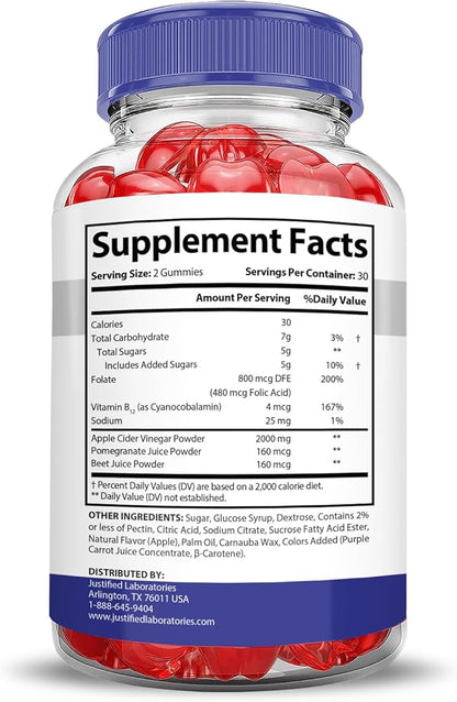 (10 Pack) Keto Thrive Keto ACV Gummies Extreme 2000MG Keto Thrive Keto Gummies Apple Cider Vinegar Formulated with Pomegranate Beet Juice Powder B12 Vegan Non GMO 600 Gummys