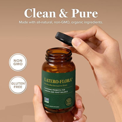 Latero-Flora Probiotic 60 count by Global Healing Center