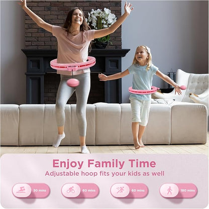 Humixx Infinity Hoop for Adult Weight Loss 2 in 1 Smart