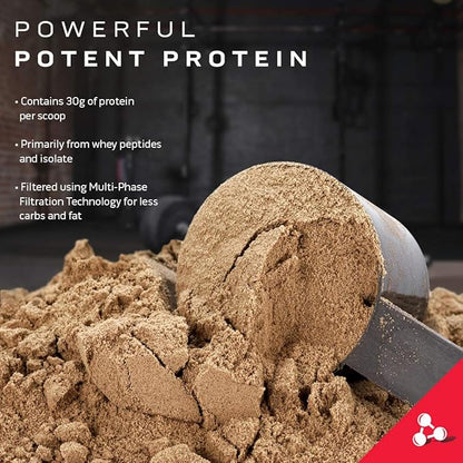 Muscletech Whey Protein Powder (Vanilla Cream, 10 Pound) - Nitro-Tech Muscle Building Formula with Whey Protein Isolate & Peptides - 30g of Protein, 3g of Creatine & 6.8g of BCAA