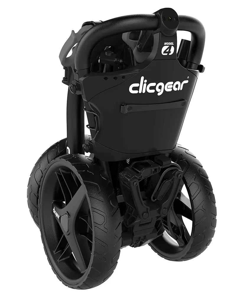 Clicgear Model 4.0 Golf Push Cart, 3-Wheel Foldable Walking Golf Cart