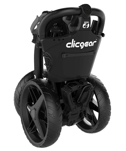 Clicgear Model 4.0 Golf Push Cart, 3-Wheel Foldable Walking Golf Cart