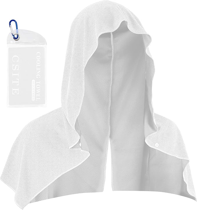 Cooling Hoodie Towels for Neck and Face 50 Sun