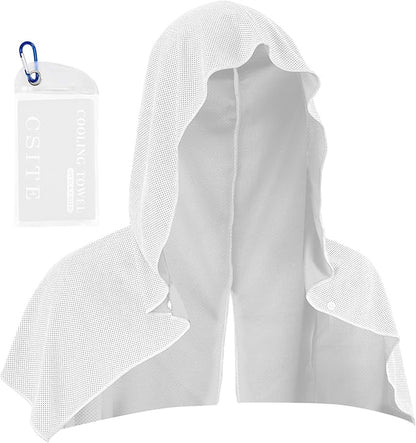 Cooling Hoodie Towels for Neck and Face 50 Sun