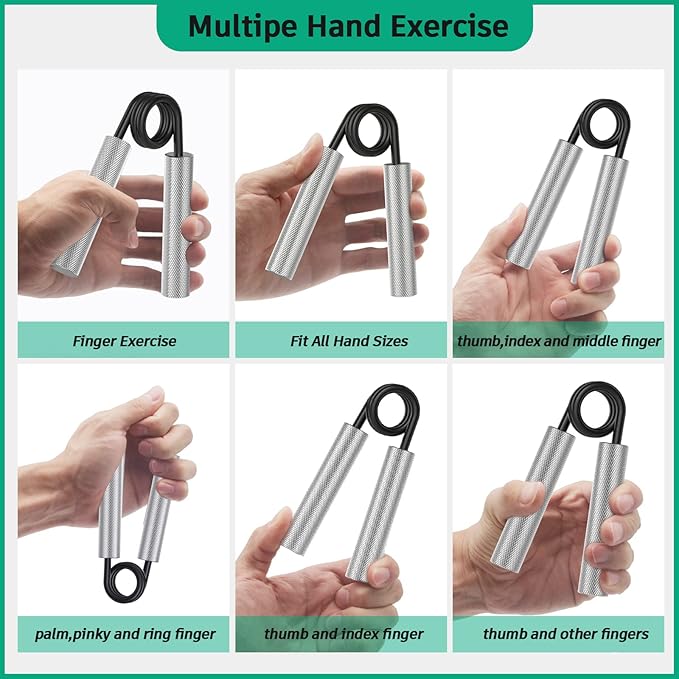 Grip Strength Trainer 150LB Metal