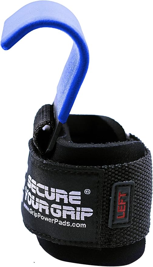 Weight Lifting Hooks Heavy Duty Lifting Wrist Straps