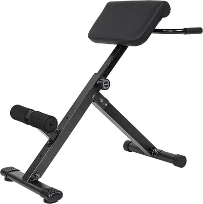 Signature Fitness Adjustable Roman Chair AB Back Hyperextension 300-Pound Capacity