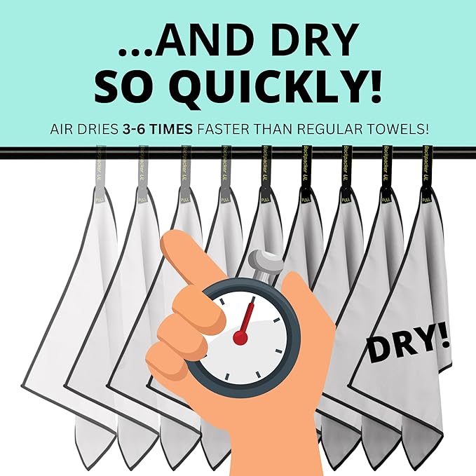 Backpacking Ultralight Quick Dry Microfiber Soft Fast Drying