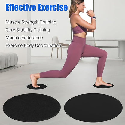 Exercise Sliders, Core Sliders for Working Out, Dual