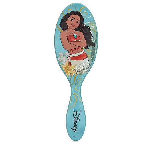 Wet Brush Disney Original Hair Detangler, Moana (Elegant Princess), Ultra-Soft IntelliFlex Bristles, Detangling Brush Glides Through Tangles (Wet Dry & Damaged Hair), Women & Men