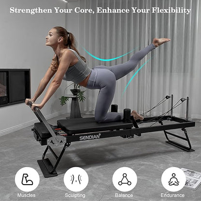 SENDIAN Foldable Pilates Equipment for Home Workouts 5 Color