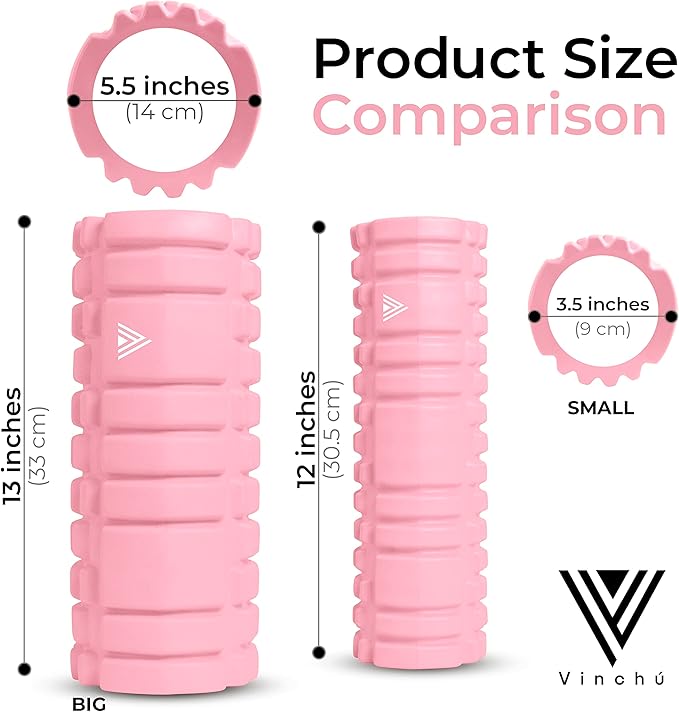 The Vinchu Foam Roller - Deep Tissue Massage