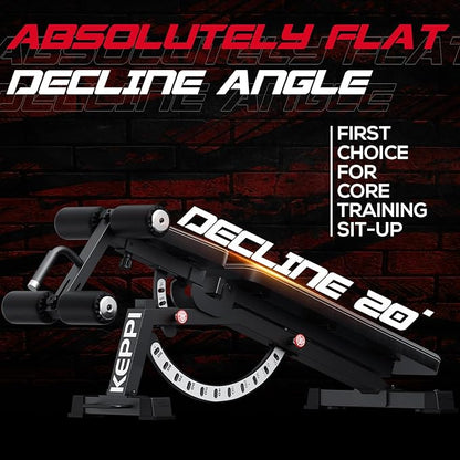 Keppi 1200LB Weight Bench Bench1000 PRO
