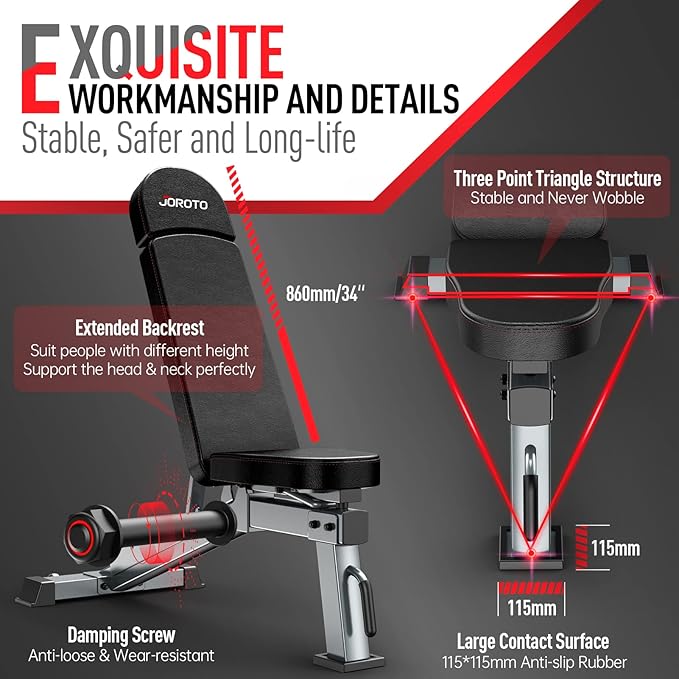 JOROTO Weight Bench