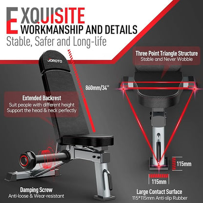 JOROTO Weight Bench