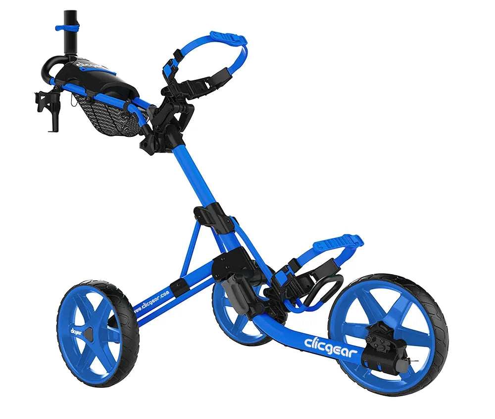 Clicgear Model 4.0 Golf Push Cart, 3-Wheel Foldable Walking Golf Cart