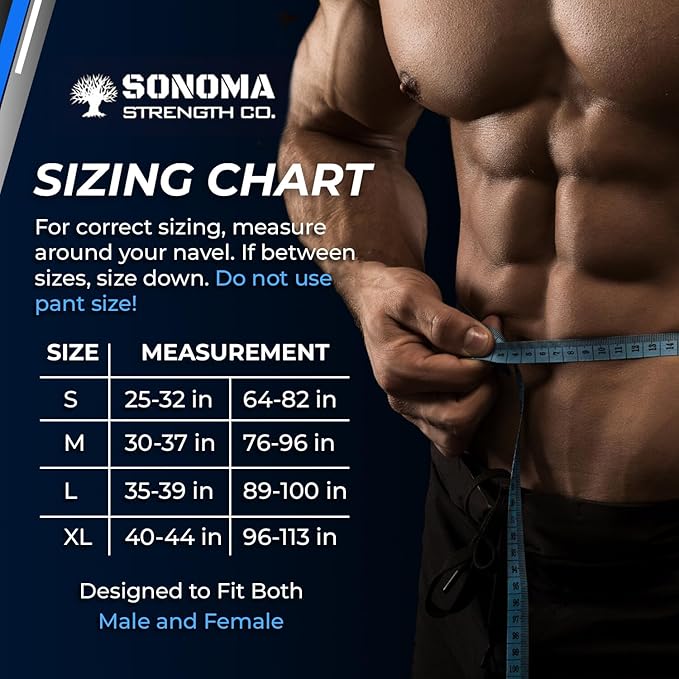 Sonoma Strength Co Weight Lifting Belt 10MM Thick 100% Genuine
