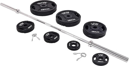Signature Fitness Olympic Cast Iron Plate for Strength
