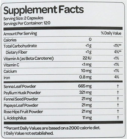 Health Plus Super Colon Cleanse: 10-Day Cleanse -Detox | 18 Cleanses, 720 Capsules, Package may vary