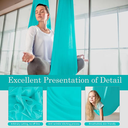 PRIOR FITNESS 5M Aerial Yoga Hammock Yoga Swing