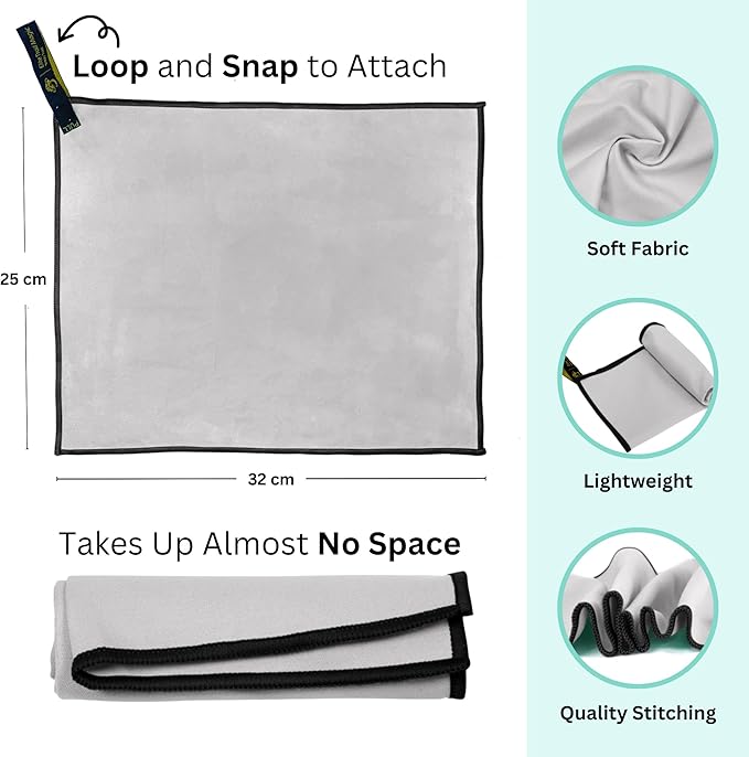 Backpacking Ultralight Quick Dry Microfiber Soft Fast Drying
