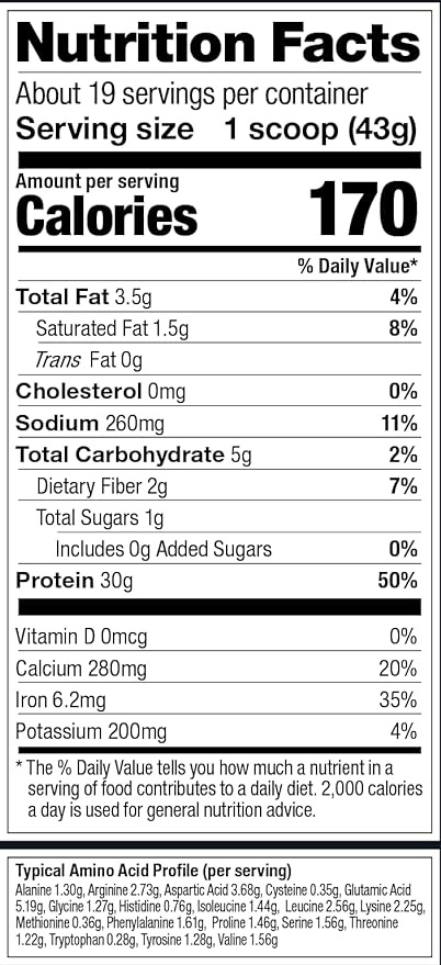 Vega Premium Sport Protein Peanut Butter Protein Powder, Vegan, Non GMO, Gluten Free Plant Based Protein Powder Drink Mix, NSF Certified for Sport, 28.7 oz