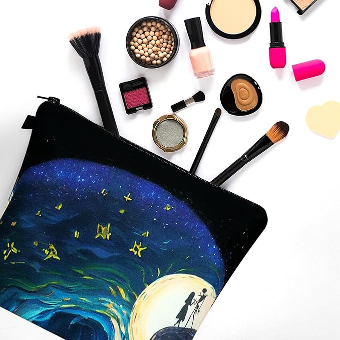 Noozion Large Makeup Bag Cosmetic Bag for Women Travel Bags Makeup Pouch for toiletries Water Resistant Girls Gift