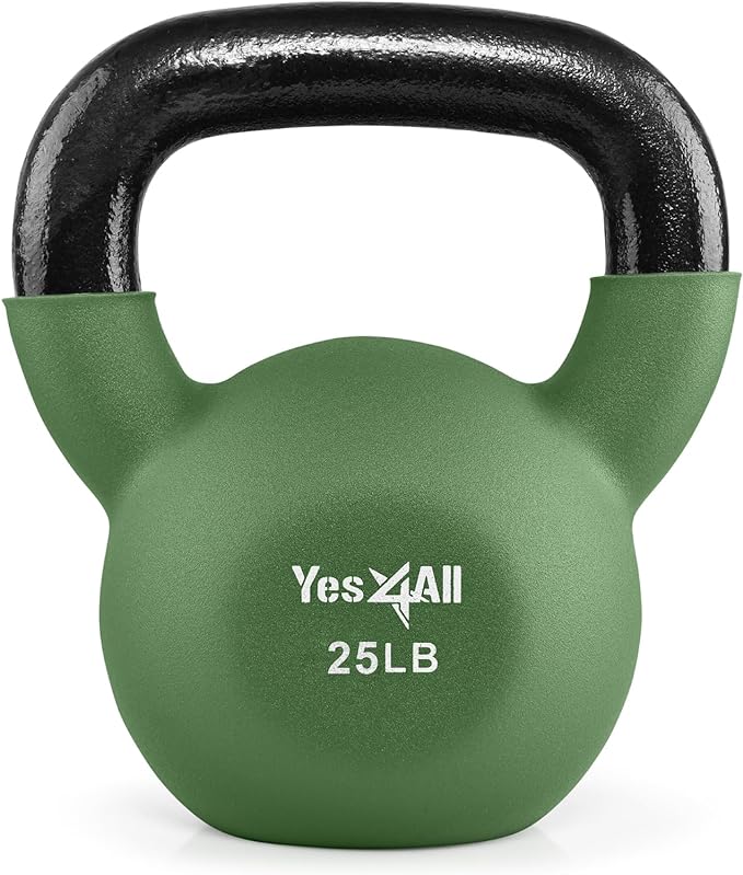 Yes4All Neoprene Coated/Adjustable Kettlebell & Kettlebell Sets -