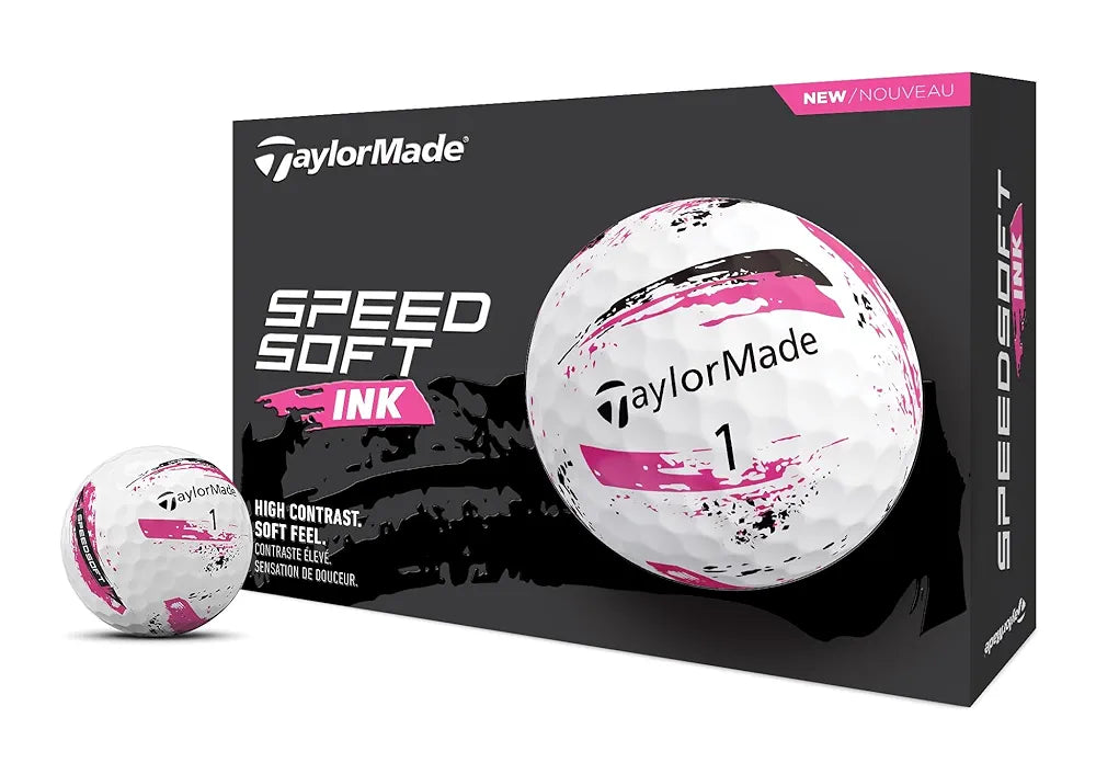 TaylorMade Golf Speed Soft Ink Golf Balls